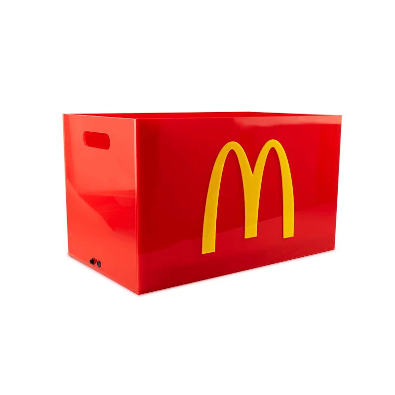 Caja exhibidora con iluminación LED — Acrílico + luz led