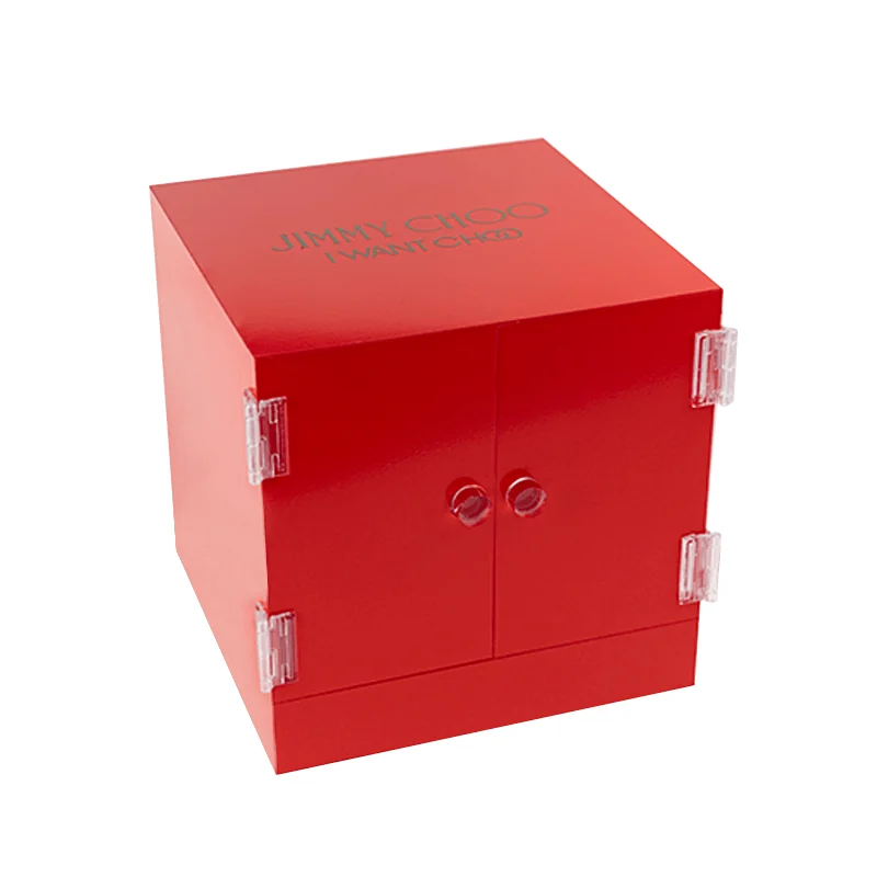 Exhibidor para perfume — Acrílico + vinil especial