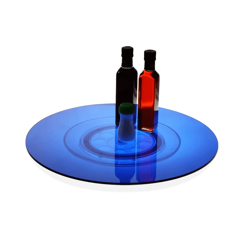 Base giratoria Lazy Susan — Acrílico