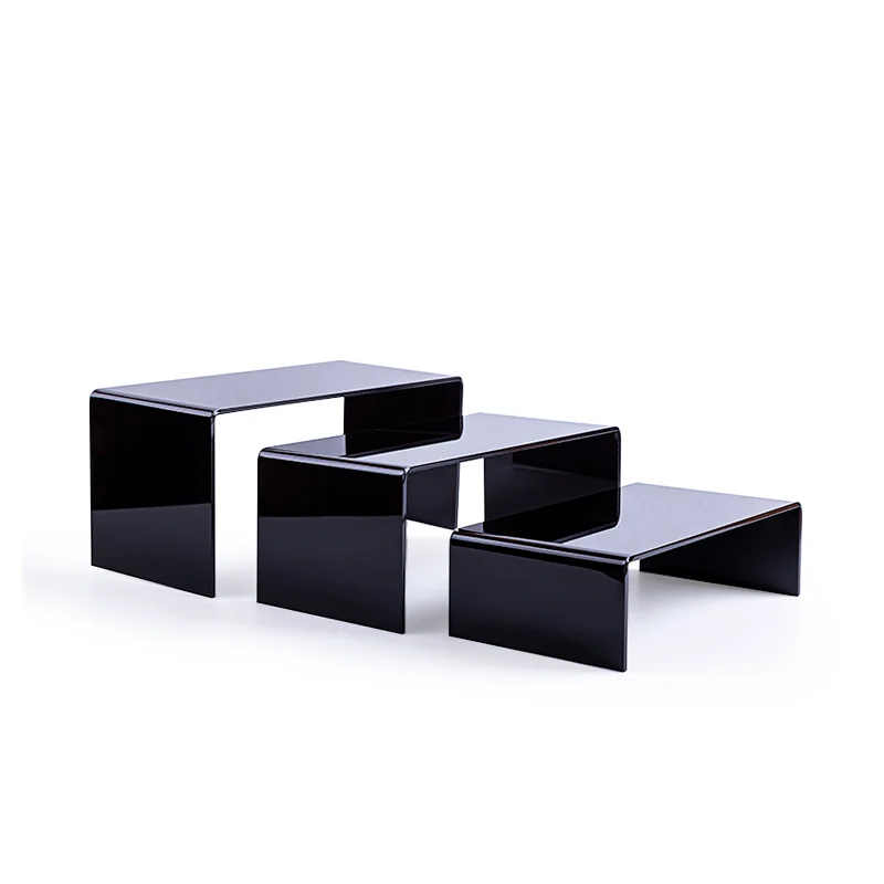 Bases Búho · negro — Acrílico