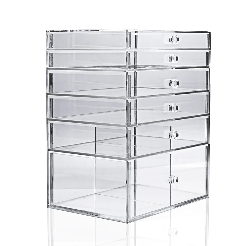 Organizador Sarah · 6 cajones — Acrílico