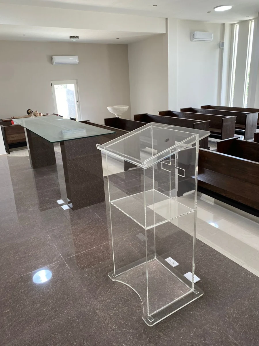 Pódium de acrílico — Acrílico