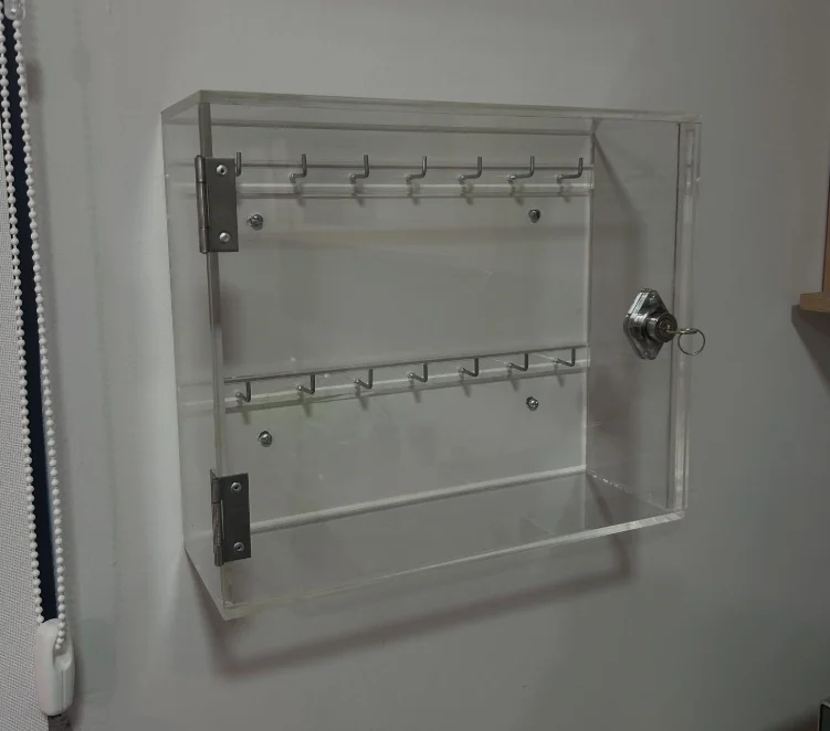 Caja portallaves con cerradura — Acrílico
