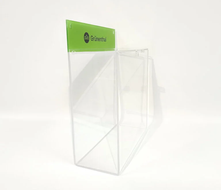 Caja porta documentos — Acrílico