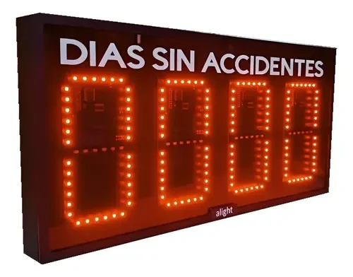 Contador Días sin Accidentes Digital