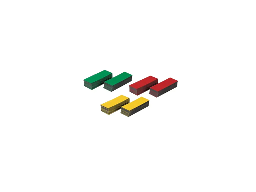 Etiquetas Magnéticas de Colores - Rayables