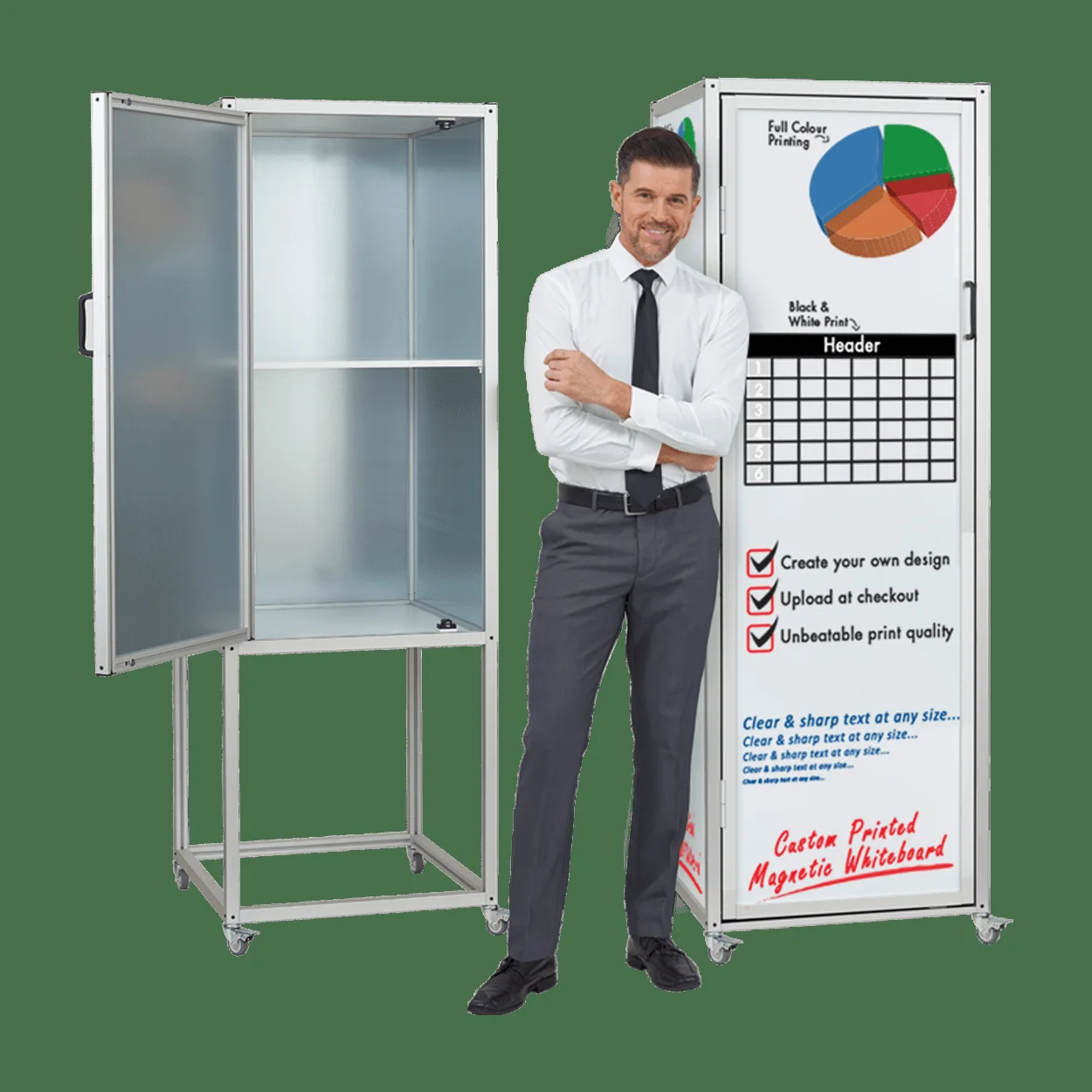 Gabinete 4 Caras con Pizarrón Magnético