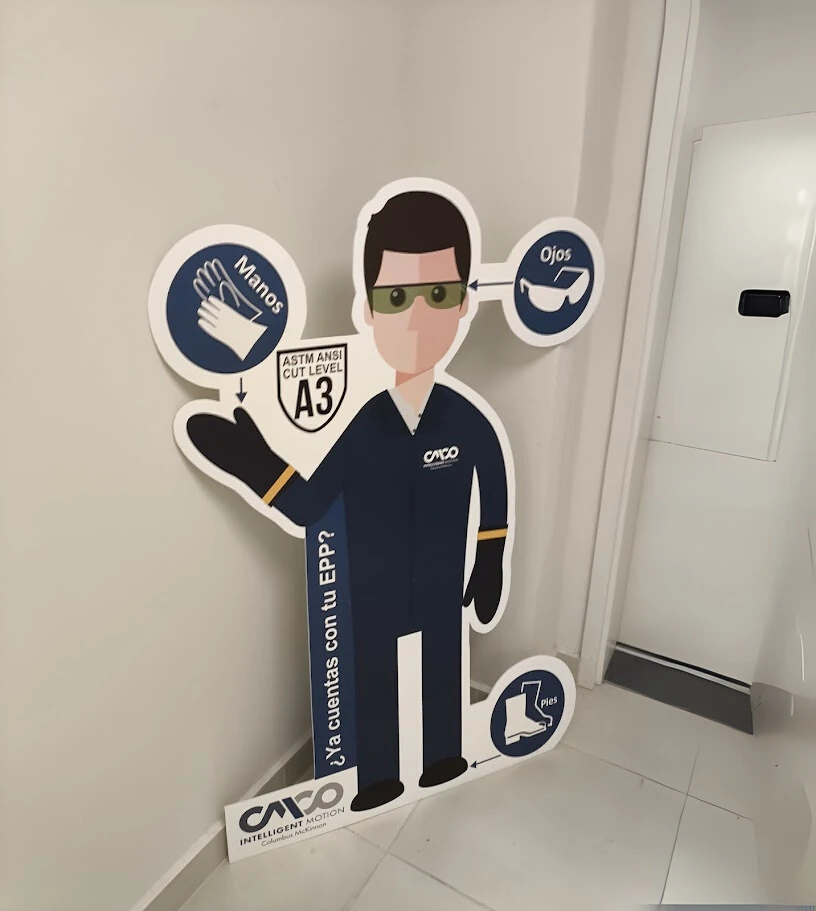 Figura de coroplast para EPP