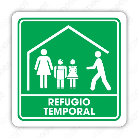 SPC 014 Señalamiento Refugio Temporal