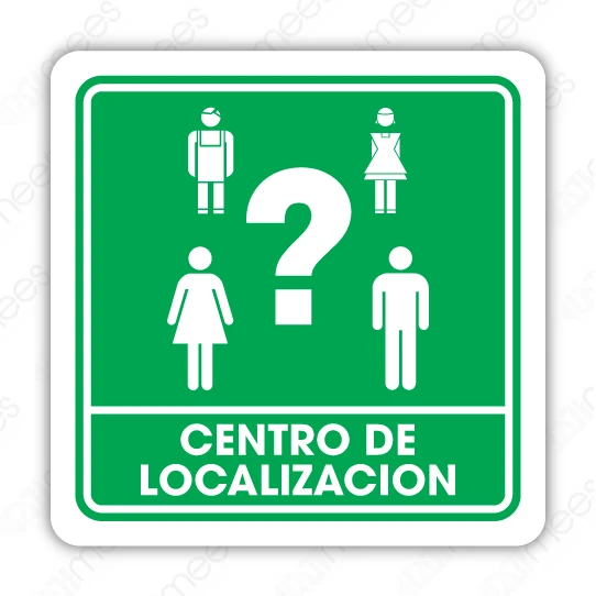 SPC 019 Señalamiento Centro de Localización
