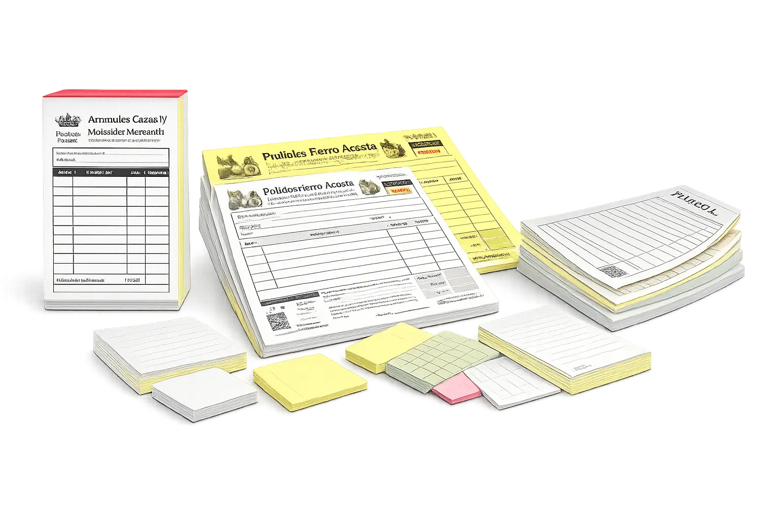 Formatos empresariales impresos a medida